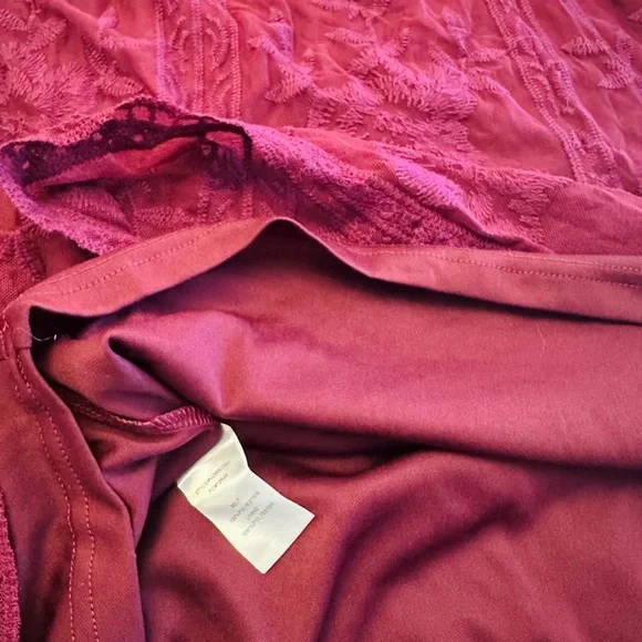 Pink Blush Women’s Dress Medium Maternity Postpartum NWT Lace Maxi - Picture 6 of 10